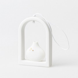 Raeder - Κρεμαστό Πορσελάνινο Διακοσμητικό Mini wall vase Dots