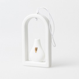 Raeder - Κρεμαστή Πορσελάνινη Μινιατούρα Vase Heart