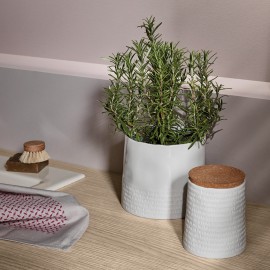 Raeder - Πορσελάνινο Βάζο Κουζίνας Με Καπάκι Φελού Enjoyment