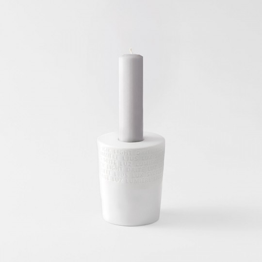 Raeder - Πορσελάνινο Κηροπήγιο Room Poetry Text