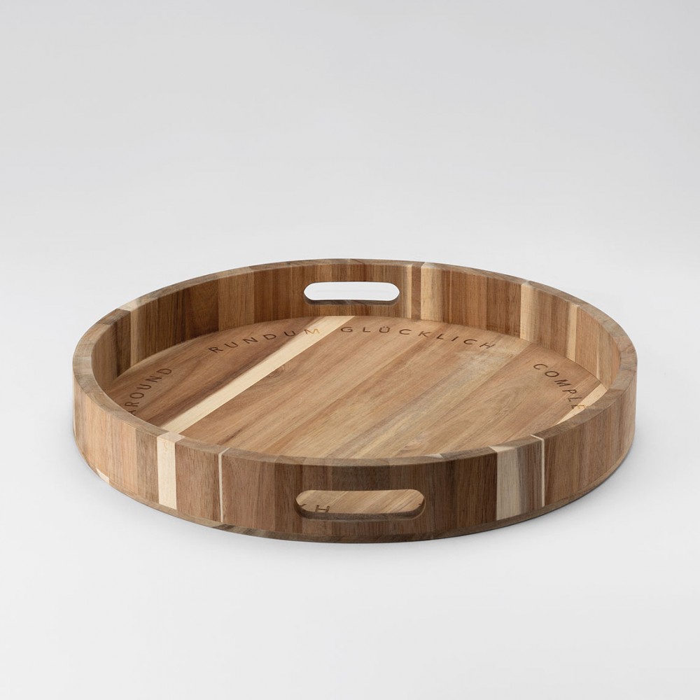 Raeder - Στρογγυλός Ξύλινιος Δίσκος Happiness Is All Around Raeder - Στρογγυλός Ξύλινιος Δίσκος Happiness Is All Around