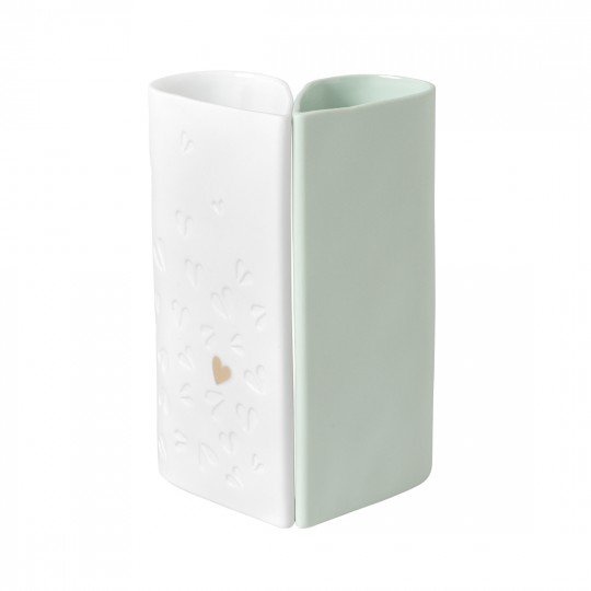 Raeder - Wedding. Σετ 2 Πορσελάνινα Βάζα Hearts