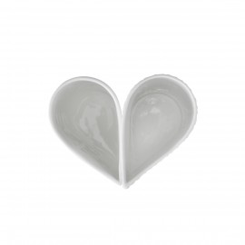 Raeder - Wedding. Σετ 2 Πορσελάνινα Βάζα Pleated