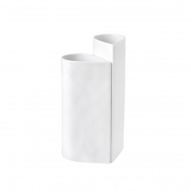 Raeder - Wedding. Σετ 2 Πορσελάνινα Βάζα Pleated