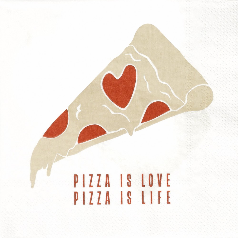 Raeder - Χαρτοπετσέτα Pizza Is Love