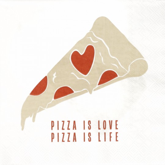 Raeder - Χαρτοπετσέτα Pizza Is Love