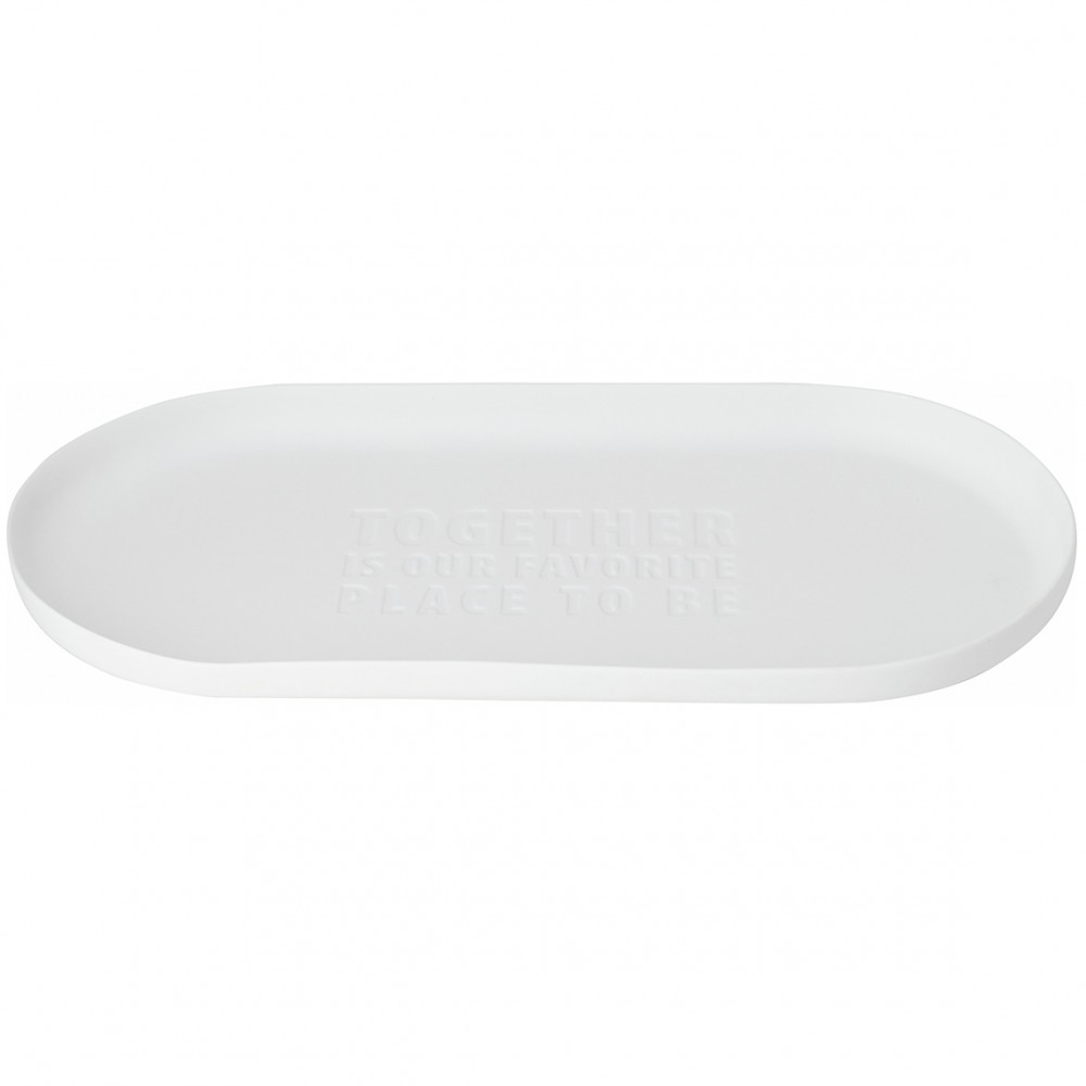 Raeder - World Of Words.  Μακρόστενο Πορσελάνινο Μπολ Together Is Our Favorite Place To Be