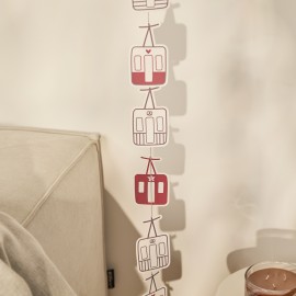 Raeder - Mountain Air. Χάρτινη Διακοσμητική Γιρλάντα Gondolas