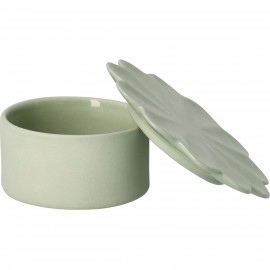 Raeder - Softone. Κεραμικό Μπολ Με Καπάκι Flower Green