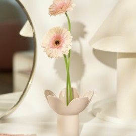 Raeder - Softone. Κεραμικό Βάζο Flower Beige