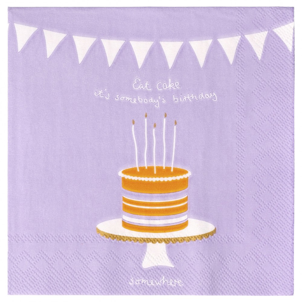 Raeder - Χαρτοπετσέτα Cocktail Eat Cake