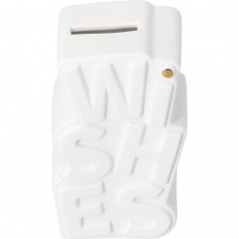 Raeder - Word fragments. Πορσελάνινος Κουμπαράς Wishes