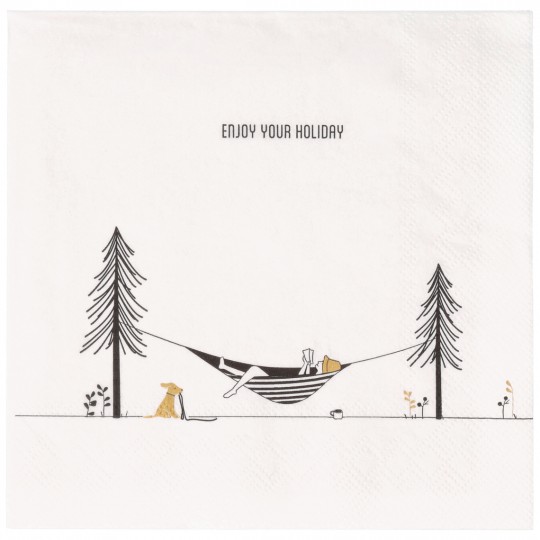 Raeder - Χαρτοπετσέτα Enjoy Your Holidays