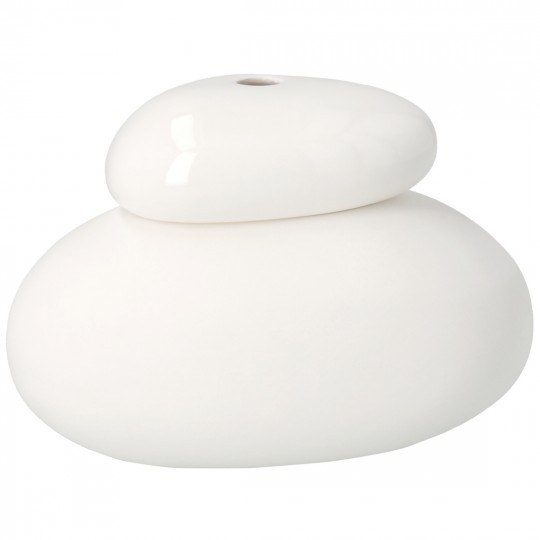 Raeder - Natural elements. Κεραμικό Μίνι Βάζο White Pebbles