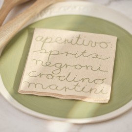 Raeder - Cucina Italiana. Χαρτοπετσέτα Cocktail Aperitivo