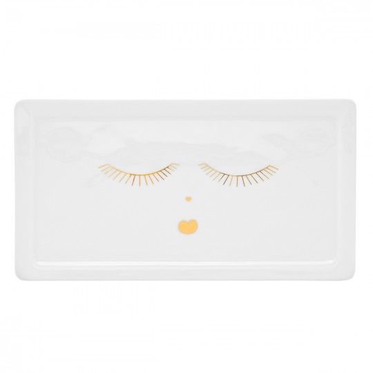 Trevoly By Raeder - Πορσελάνινη Πιατέλα Goldy