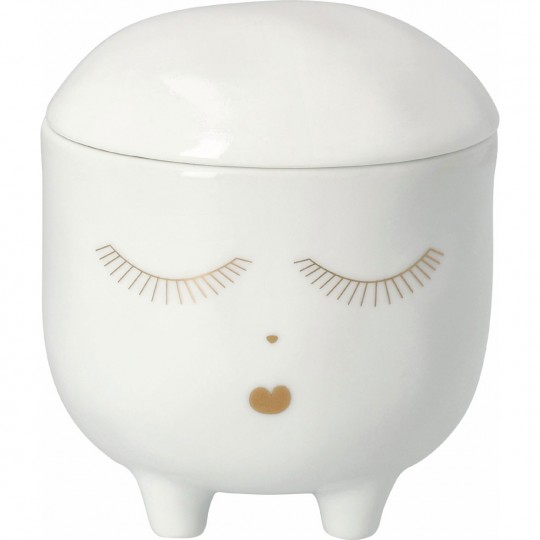 Trevoly By Raeder - Πορσελάνινο Μπολ Με Καπάκι Μπάνιου Sunny