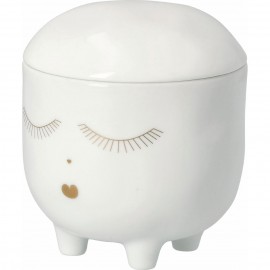 Trevoly By Raeder - Πορσελάνινο Μπολ Με Καπάκι Μπάνιου Sunny