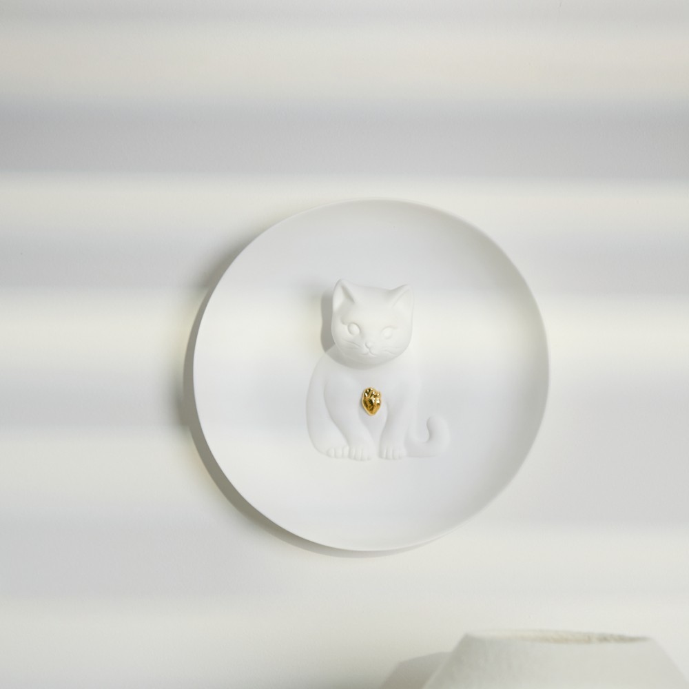 Trevoly By Raeder - Πορσελάνινο Διακοσμητικό Τοίχου Kitten