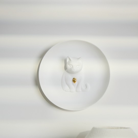 Trevoly By Raeder - Πορσελάνινο Διακοσμητικό Τοίχου Kitten