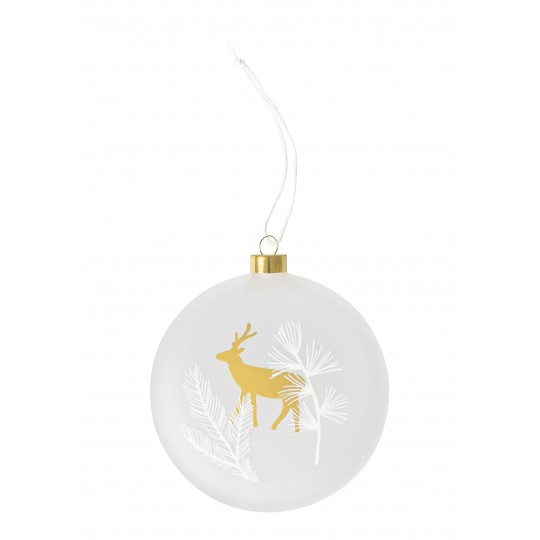 Raeder - Χριστουγεννιάτικο Στολίδι Frosted Bauble Deer