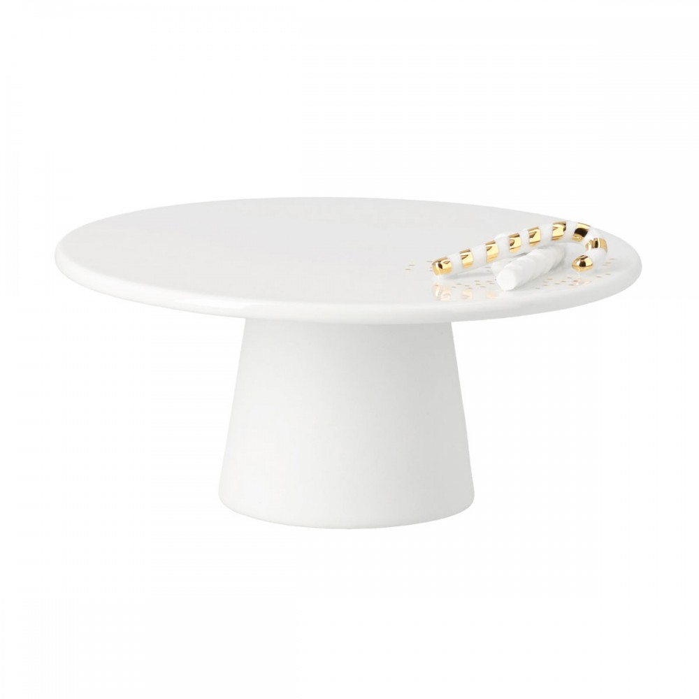 Raeder - Χριστουγεννιάτικο Πορσελάνινο Σταντ Για Γλυκά Candy Cane