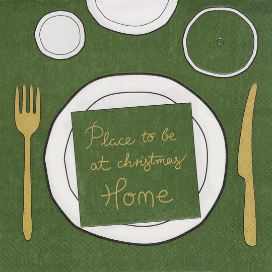 Raeder - Χαρτοπετσέτα Place To Be At Christmas HOME