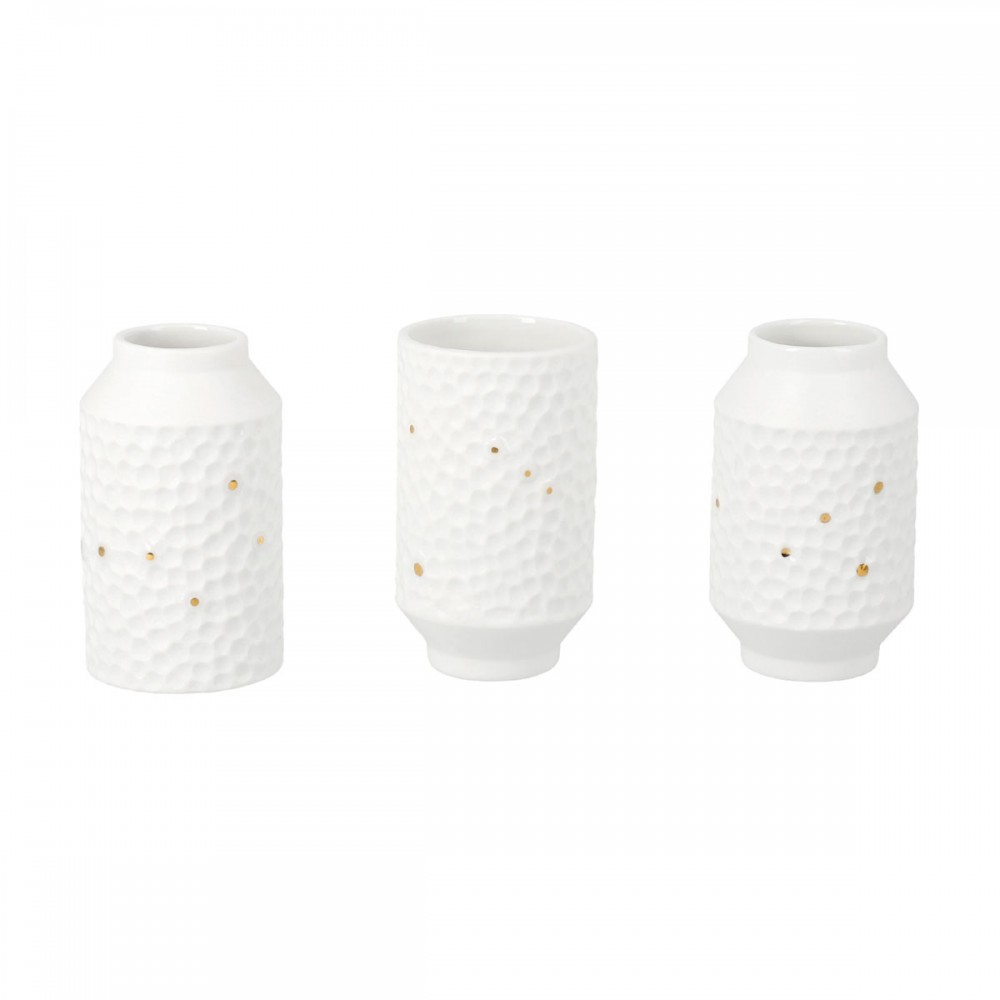 Raeder - Σετ 3 Μίνι Βάζα Πορσελάνης Constellations