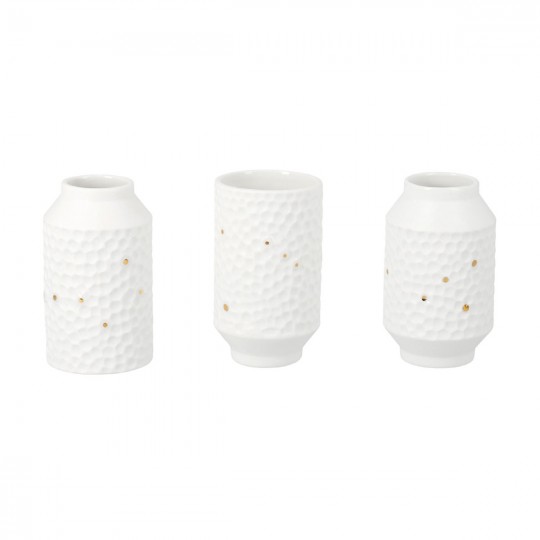 Raeder - Σετ 3 Μίνι Βάζα Πορσελάνης Constellations