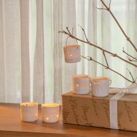 Raeder - Μίνι Πορσελάνινο Ποτηράκι Για Ρεσώ Driving Home For Christmas