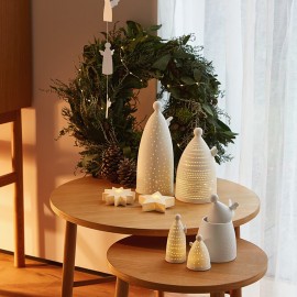 Raeder - Πορσελάνινο Φωτάκι LED Christmas Light Star