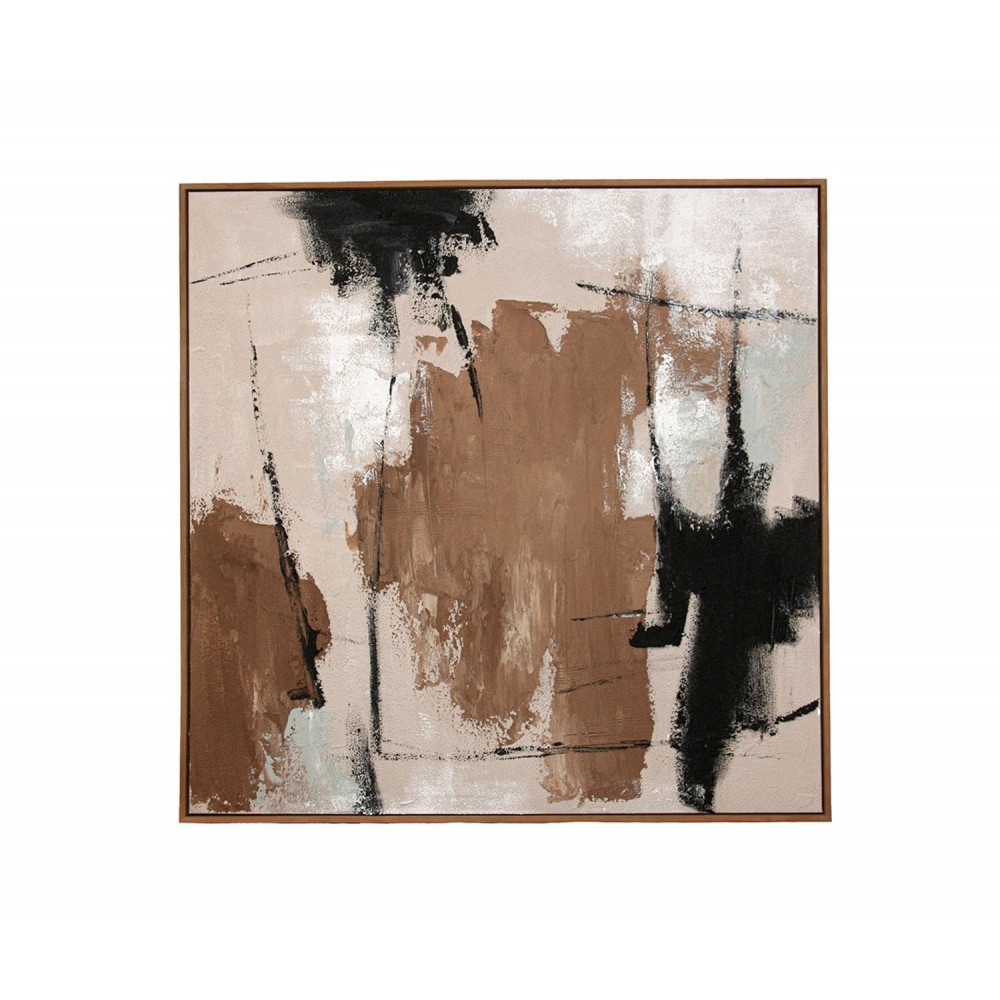 Andrea House - Χειροποίητος Πίνακας Ζωγραφικής Abstract Cairo 80x80cm