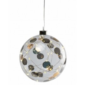 Raeder - Γυάλινη Μπάλα LED Dots Large