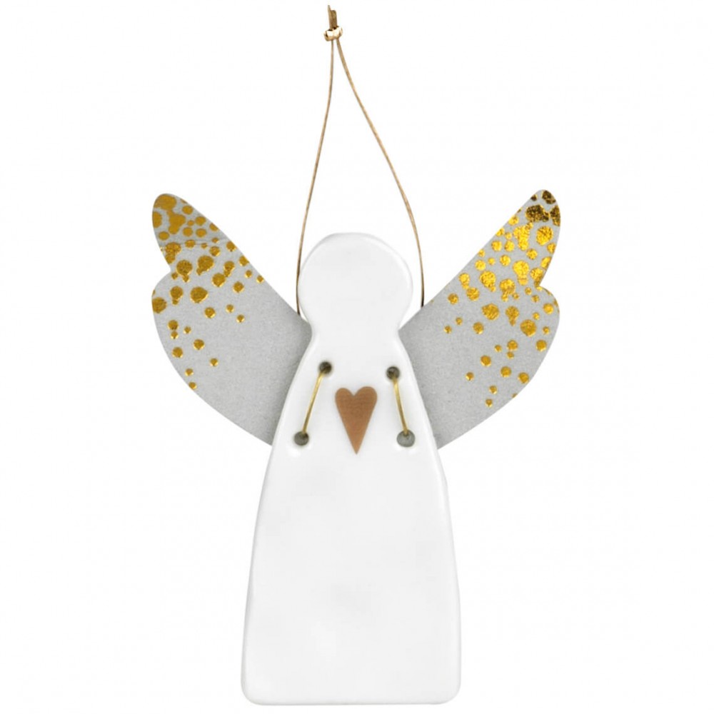 Raeder - Πορσελάνινο Αγγελάκι Heart Gold