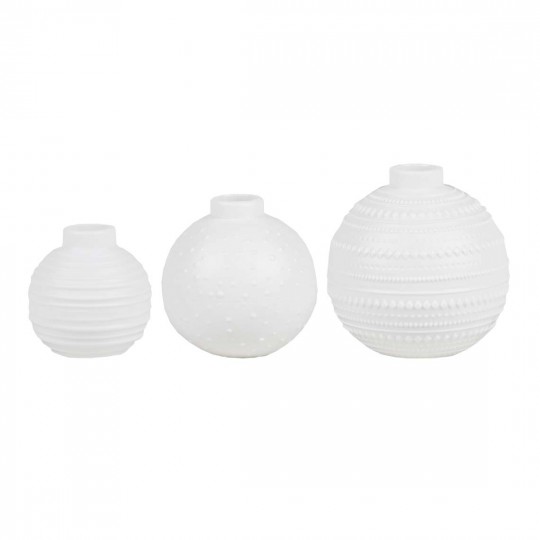 Raeder - Σετ 3 Μίνι Πορσελάνινα Βαζάκια Wonder Sphere