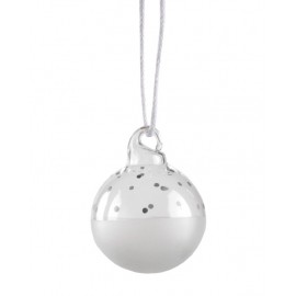 Raeder - Σετ 4 Χριστουγεννιάτικες Μπάλες Silver Mini