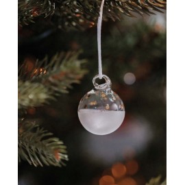 Raeder - Σετ 4 Χριστουγεννιάτικες Μπάλες Silver Mini