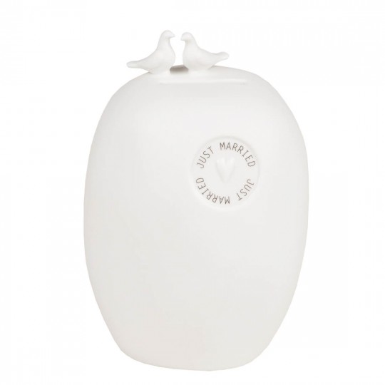 Raeder - Πορσελάνινος Κουμπαράς Just Married