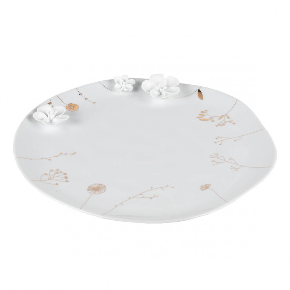 Raeder - Porcelain stories. Πορσελάνινο Πιάτο Flower