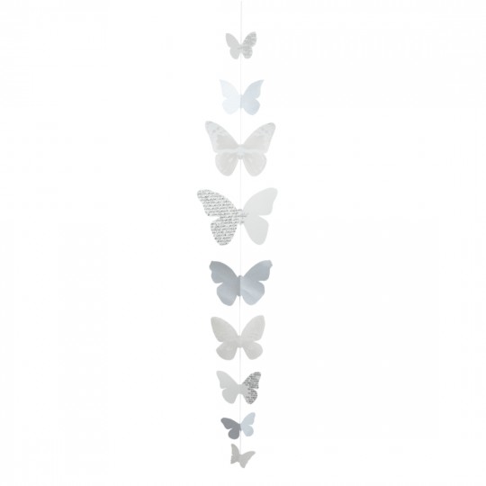 Raeder - Blossom. Χάρτινη Διακοσμητική Γιρλάντα Butterfly Necklace Large