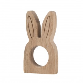 Raeder - Σετ 2 Ξύλινοι Κρίκοι Για Πετσέτες "Bunny"  