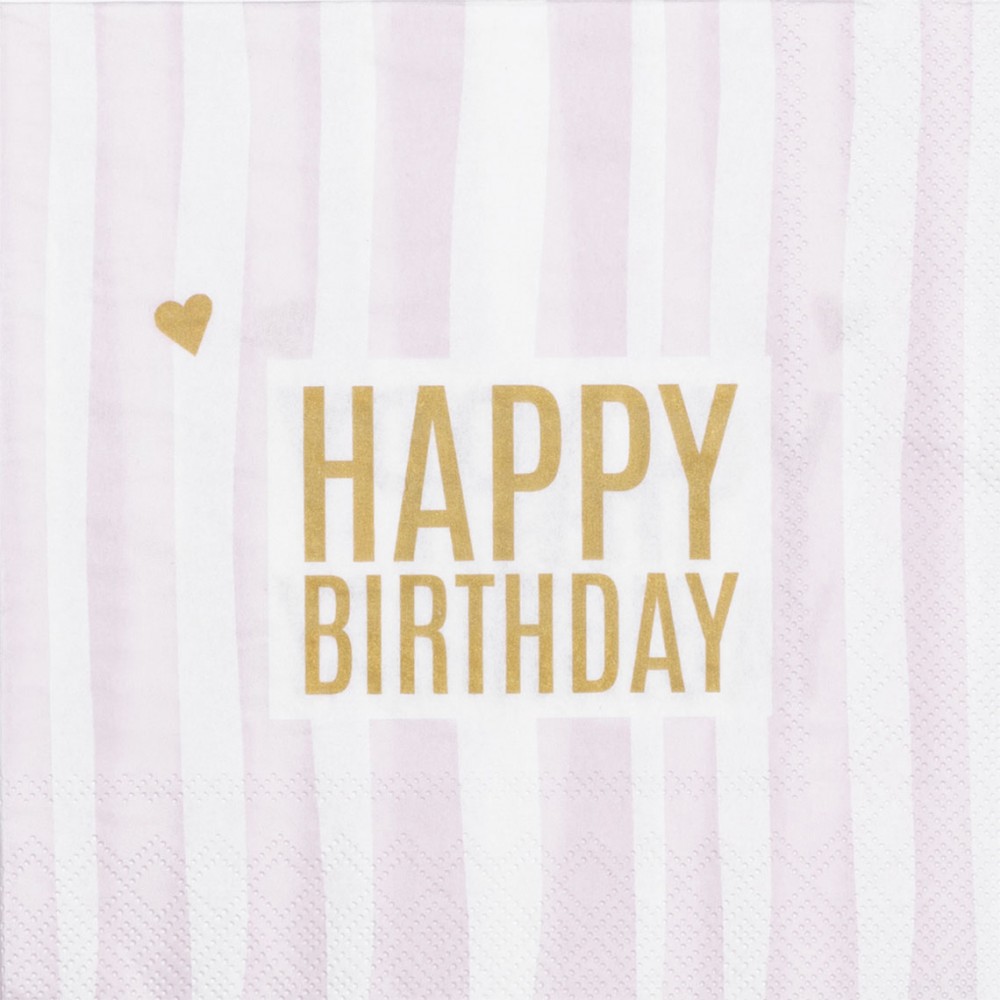 Raeder - Χαρτοπετσέτα Happy Birthday