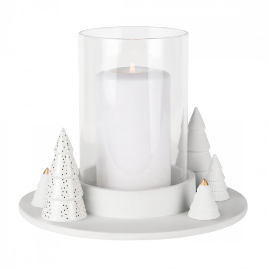 Raeder - Πορσελάνινο Κηροπήγιο Winter Village