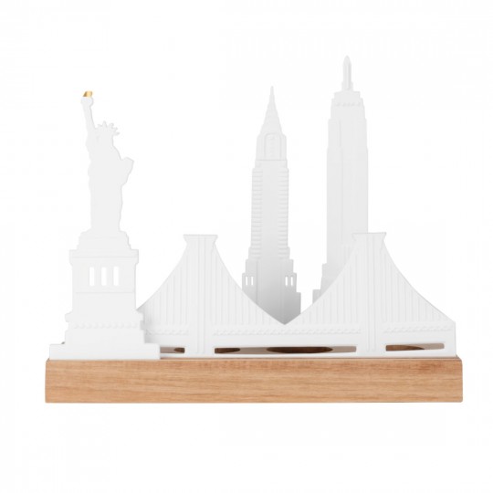 Raeder - Επιτραπέζιο Διακοσμητικό Βάση Για Ρεσώ City Skyline New York