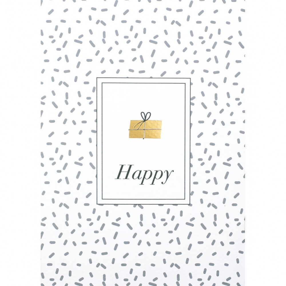 Raeder - Αναδιπλούμενη Ευχετήρια Κάρτα "Happy Birthday"