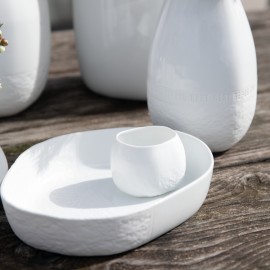 Raeder - Βαθύ Πορσελάνινο Πιάτο Ακανόνιστου Σχήματος