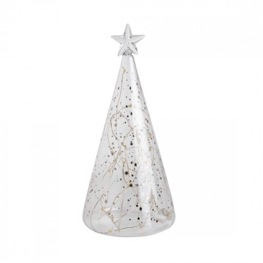 Raeder - Επιτραπέζιο Γυάλινο Δεντράκι LED "Stars" 