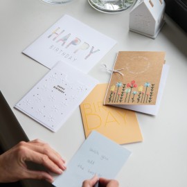 Raeder - Ευχετήρια Κάρτα "Happy Birthday" Flowers