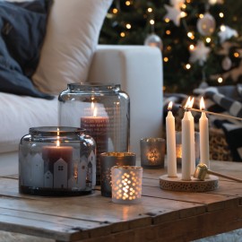 Raeder - Γυάλινη Βάση Για Ρεσώ Glossy Light Dots Small