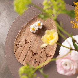 Raeder - Ξύλινος Δίσκος Floral